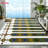 Boho Striped Area Rug, Bohemian Style Geometric Pattern Floor Mat, Soft Fluffy Non-Slip Washable for Living Room, Bedroom, Hallway, Home Decor and Accessories-158946672