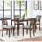 Wooden Dining Rectangular Table, Kitchen Table for Small Space, 4 Person Dining Table,  ONLY THE TABLE,-1784795174