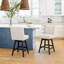 Tabouret de comptoir pivotant rembourré Kamiyla-1711578615