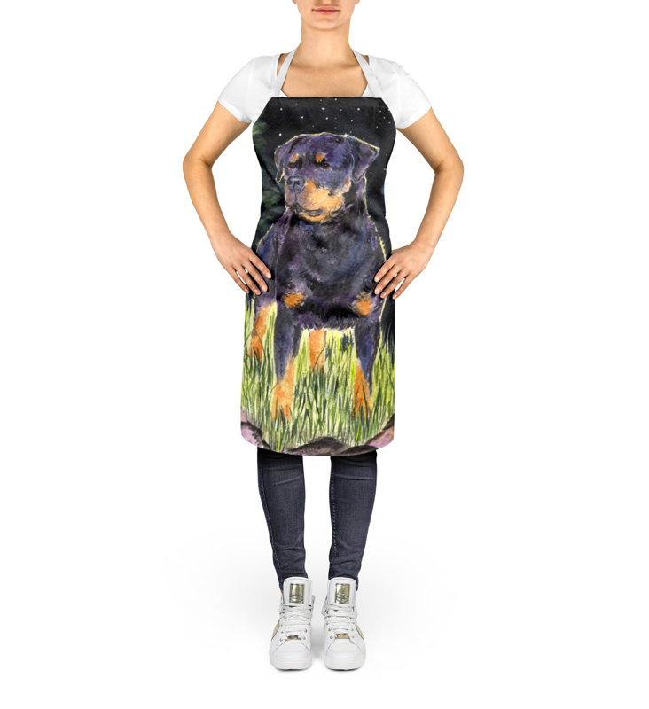 No Pattern Bib Apron