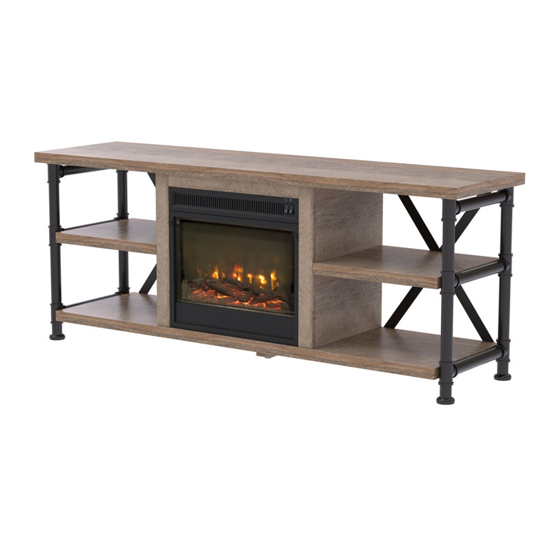 Marquart TV Stand for TVs up to 60" with Fireplace Included