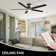60'' Ceiling Fan with Light and Remote