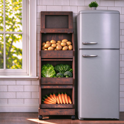 18.11 " W Kitchen Cart