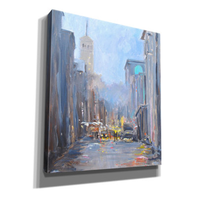 Toile épique Graffiti «City View» par Allayn Stevens, 26 po x 30 po