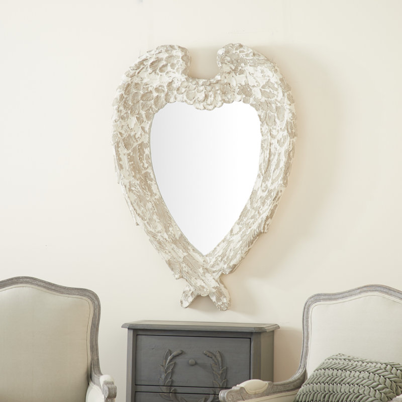 Miroir mural vieilli