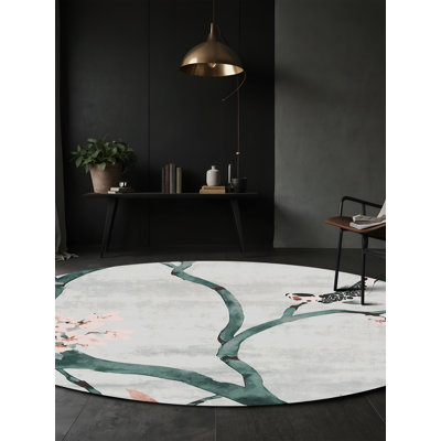 Tapis gris lavable à la machine