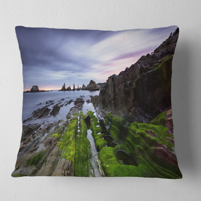 Coussin gueirua beach en espagne beach shore