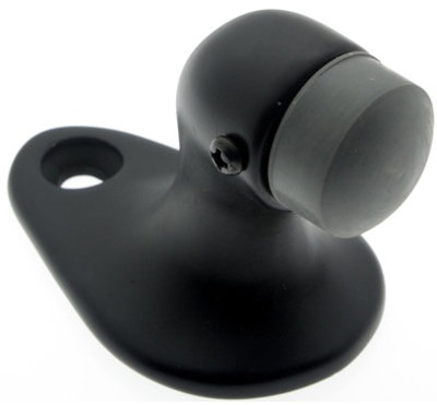 Gooseneck Solid Brass Floor Mount Stop