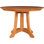 Highlands Round Solid Wood Dining Table