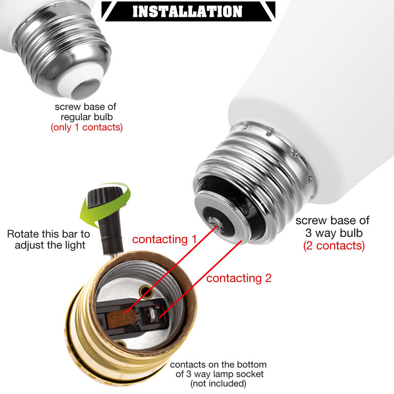 10 watts, ampoule DEL A21, à intensité variable, culot E26 / moyen (standard), 5000 K