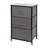 Colne 3 Drawer Vertical Storage Dresser with Wood Top & Fabric Pull Drawers-61763965