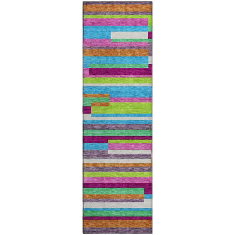 Premium Machine Washable Prisco Lavender Rug
