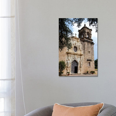 Artistry And Craftsmanship At Mission San Jose In San Antonio by Larry Ditto - Wrapped Canvas Gallery-Wrapped Canvas Giclée