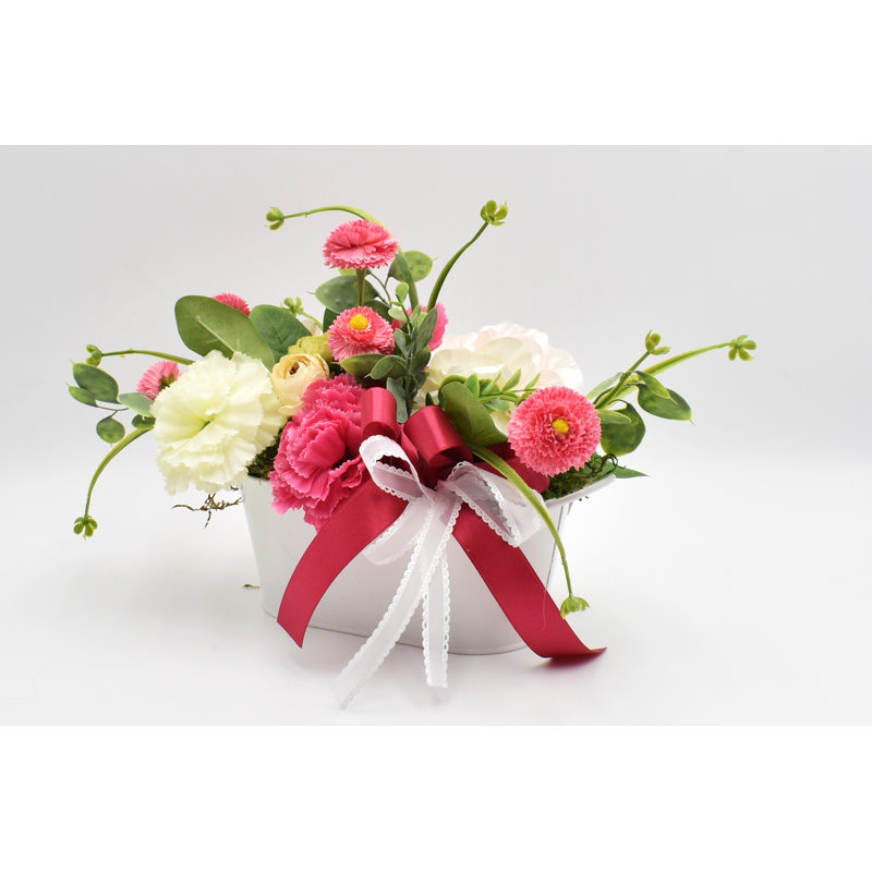 Fabric Mixed Assortment Arrangement in Pot