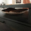 Table basse, finition noire