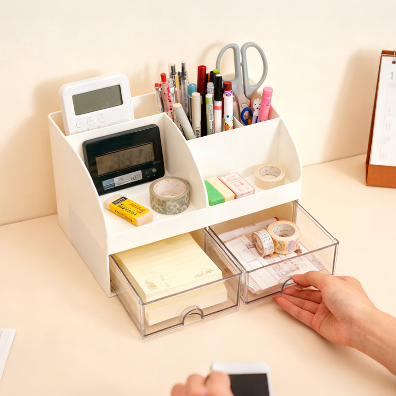 Plastic Makeup Organiser