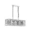 Luminaire suspendu carré / rectangulaire à 4 lumières pour îlot de cuisine-776513490