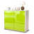 White/High-gloss green