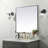 Valparaiso Metal Square Wall Mirror-368463558-368463557