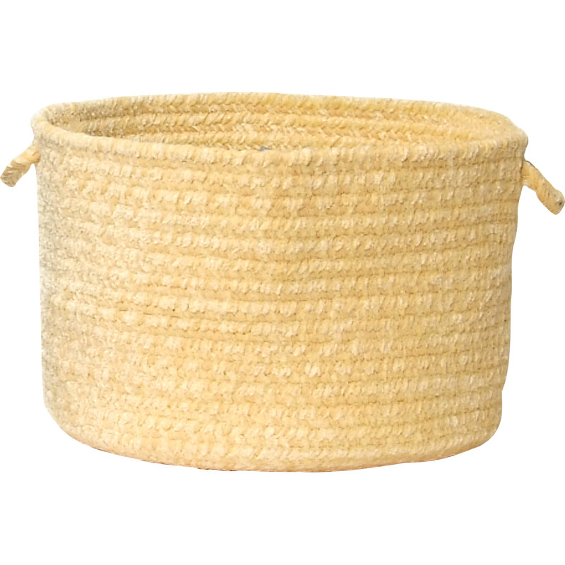 Panier utilitaire en tissu, H 10 po x l 14 po x P 14 po, Pissenlit