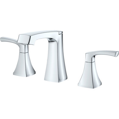 Cardania Widespread 2-handle Bathroom Faucet with Drain Assembly