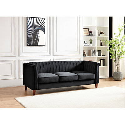 83'' Velvet Sofa