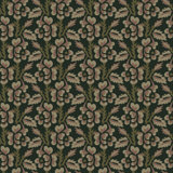 Thorn & Blossom - Black Forest Floral Wallpaper
