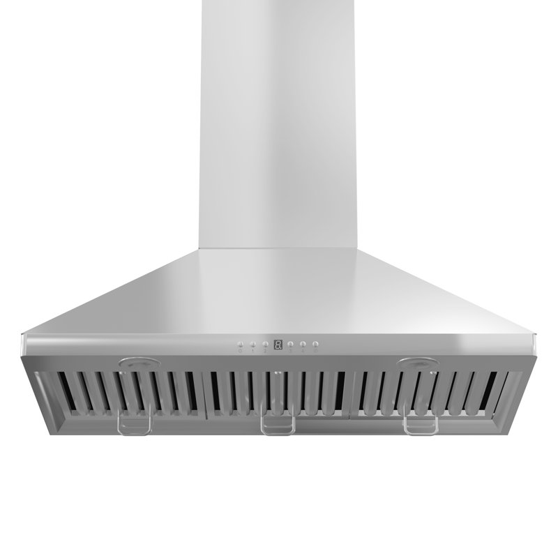 36" KF 400 CFM Convertible Wall Mount Range Hood in Stainless Steel