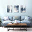 3 Piece Wrapped Canvas Print
