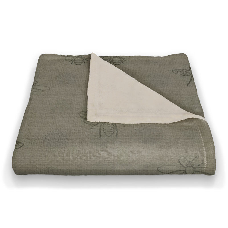 Hand Woven Throw Blanket, Green