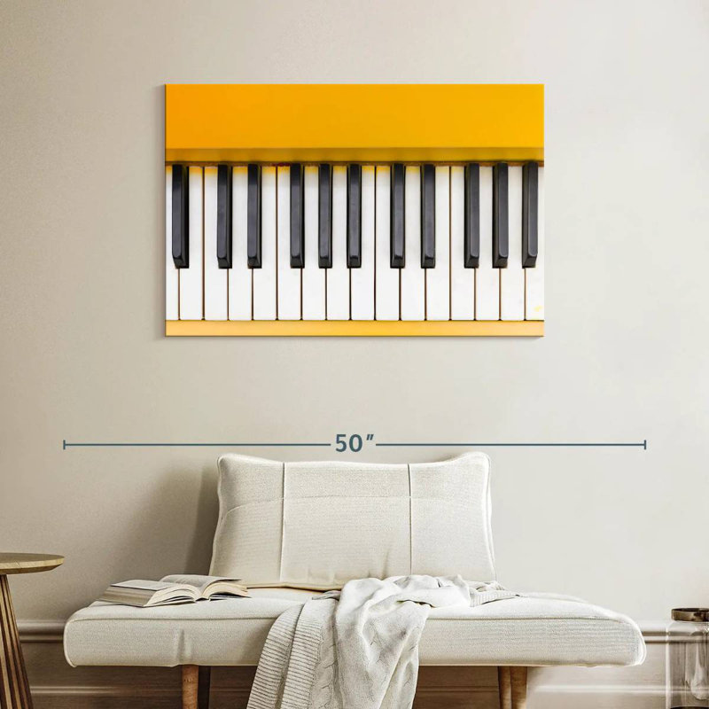 Abarca Bright Piano, H 26 po x l 39 po