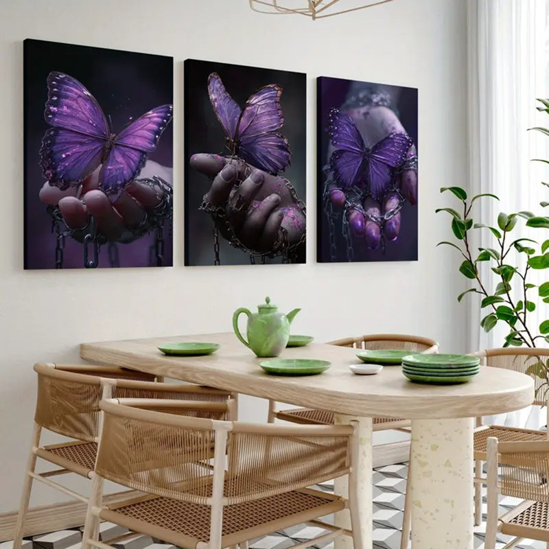 3 Piece Wrapped Canvas Print