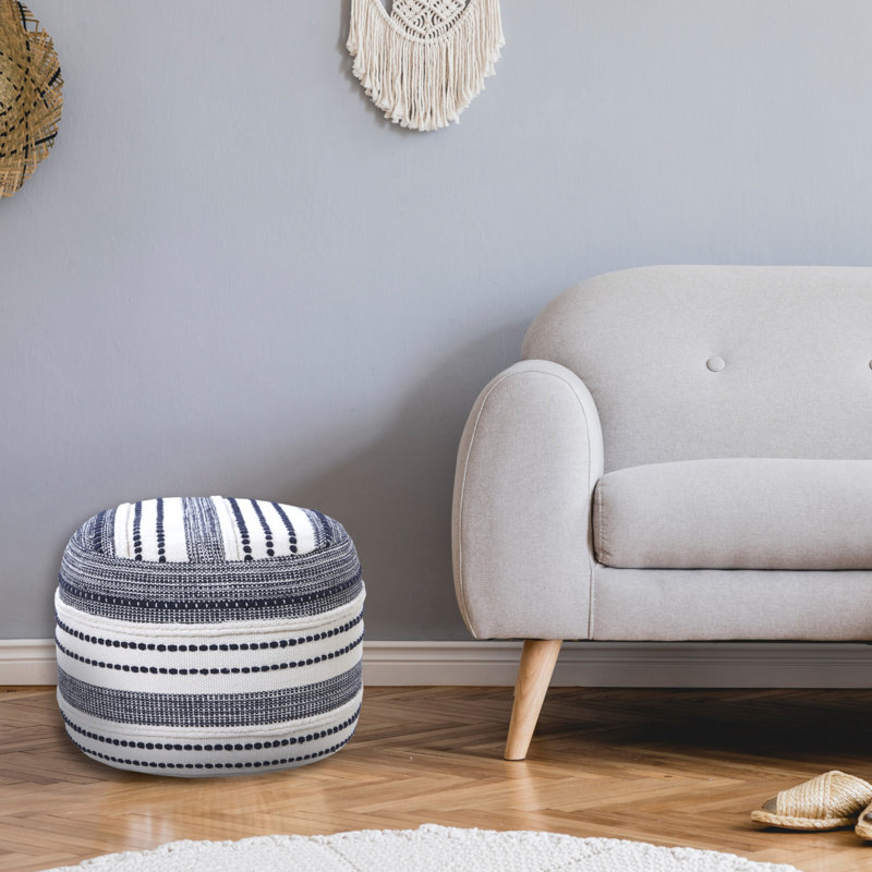Repose-pieds bleu 18% 18 po 18 po
