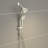 Multifunction Dual Shower Head 4.7" Round Shower-77055375