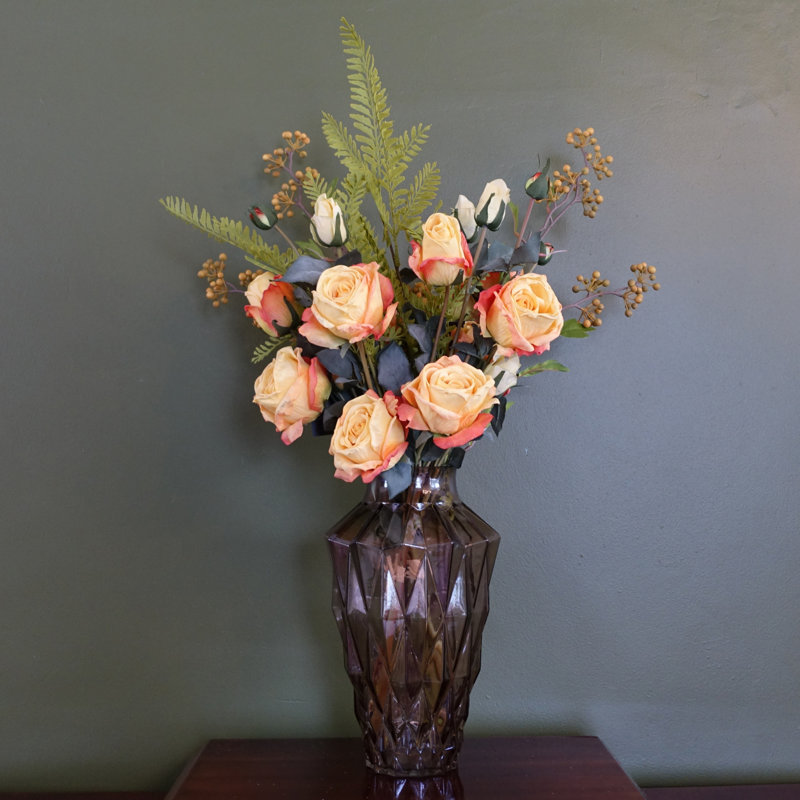Silk Artificial Arrangement in Vase