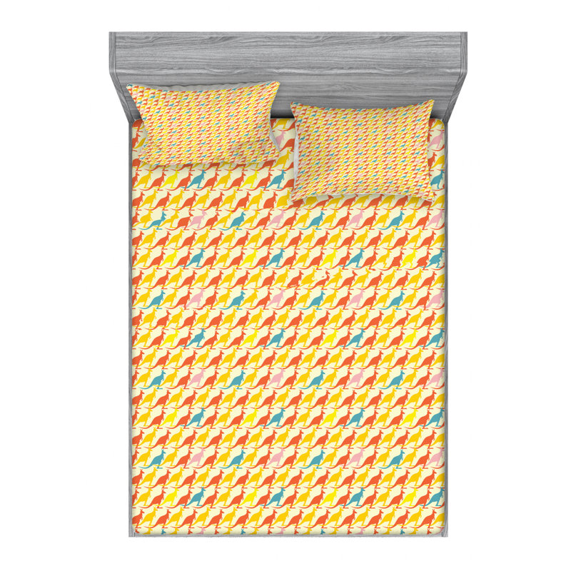 Microfiber Sheet Set, Full Sheet Set with Fitted Sheet