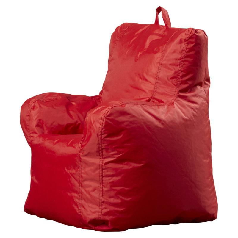 Petit fauteuil à billes Big Joe, Rouge flamme