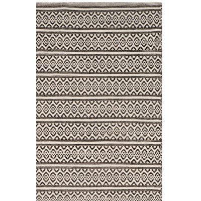Bester Hand Woven Cotton Geometric Rug