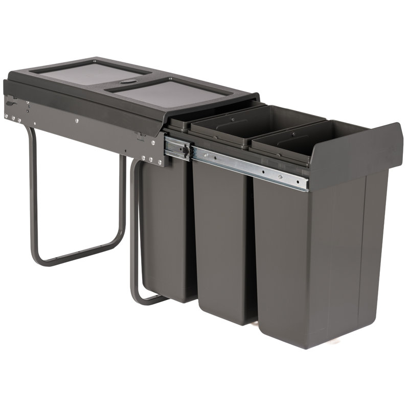 Plastic Pull Out Rubbish Bin