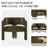 Velvet Modern Upholstered Barrel Dining Armchair-1778148401