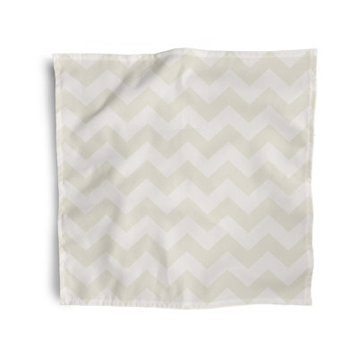 Lacrystal Polyester Chevron Square Napkin