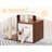 Cool Luxury Tunnel Modern Cat Tree-117069117