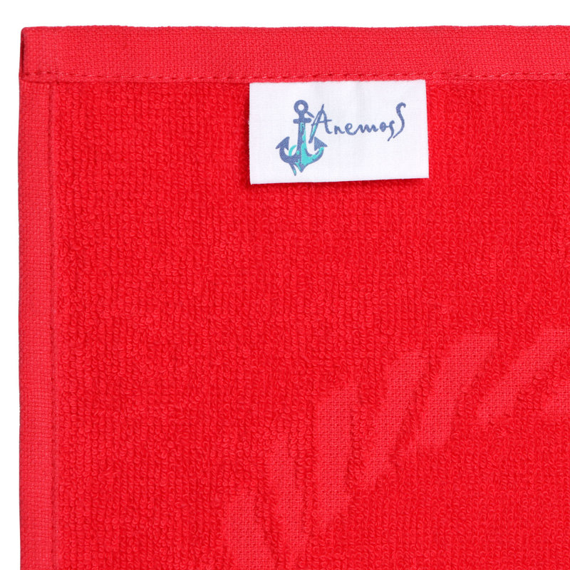 Serviette de plage Sail, Rouge