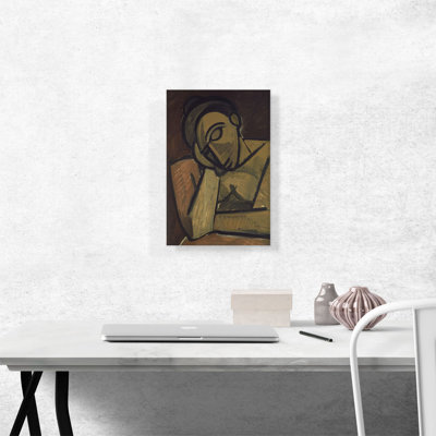 "Repose 1908" par Pablo Picasso, reproduction d'art sur toile tendue