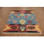 Tapis carré bleu Kilim 8 x 8