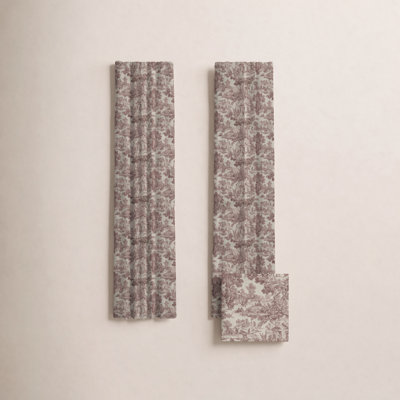 Rod Pocket/Back Tab Blackout Lining Toille Print