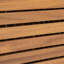 Chariot-bar d'extérieur en bois d'acacia pour patio-129458731