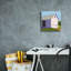  «Bucolique Structure 1» par Carol Young, art mural sur toile, 12 po x 12 po