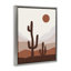 «Sun Over Desert Life», art mural encadré flottant par Ahmad-581317247-577619106