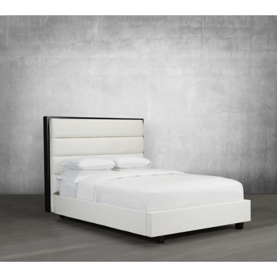 Lit plateforme tapissier